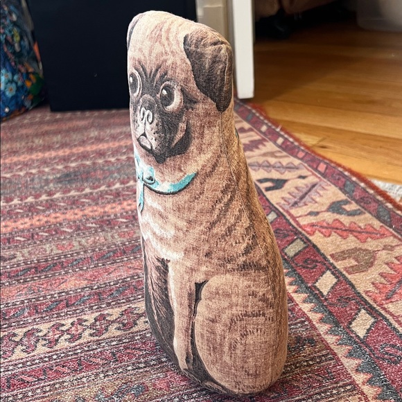 The Toy World Vintage Pug Pillow - Picture 2 of 7